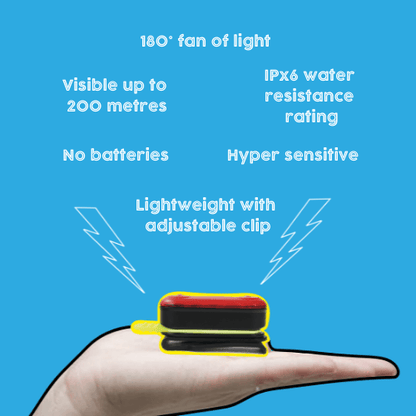 Million Mile Light in palm of hand